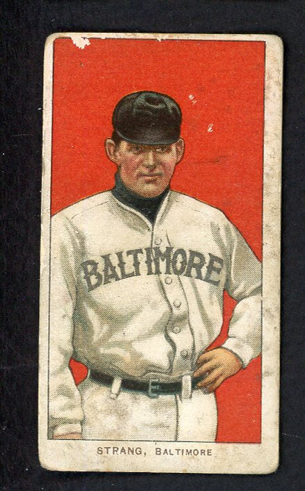 1909-11 T206 T 206 Sam Strang Baltimore Good 550989