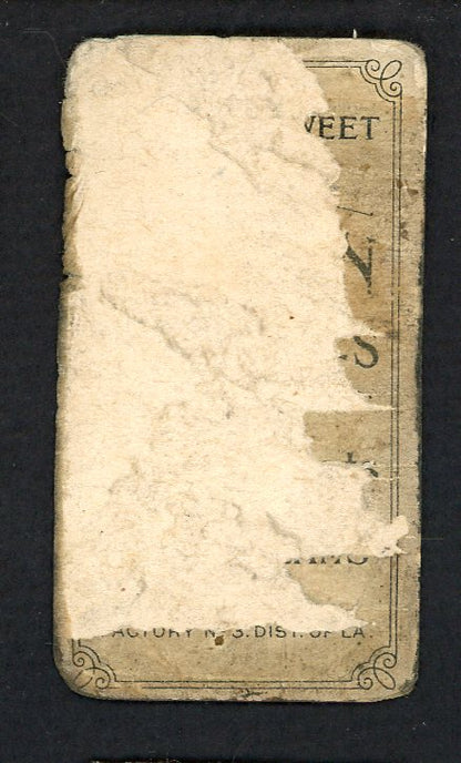 1914 T213-2 Coupon Eddie Collins White Sox Low Grade 550995
