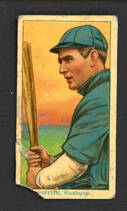 1914 T213-2 Coupon Clark Griffith Senators Low Grade 550996