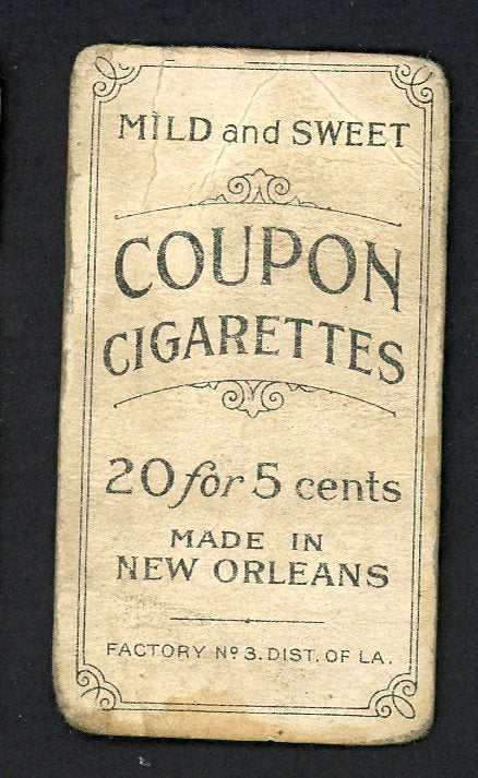1914 T213-2 Coupon Ed Reulbach Dodgers Low Grade 550998