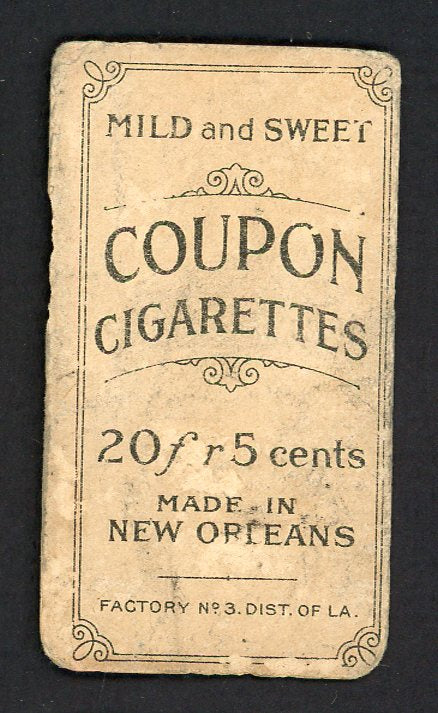 1914 T213-2 Coupon Dick Hoblitzell Braves Low Grade 551000