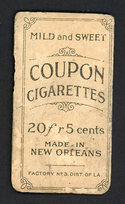 1914 T213-2 Coupon Dick Hoblitzell Braves Low Grade 551000