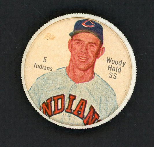 1962 Salada Baseball #005 Woody Held Indians EX 551124