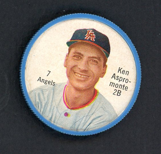 1962 Salada Baseball #007 Ken Aspromonte Angels EX 551125