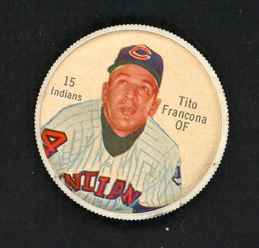 1962 Salada Baseball #015 Tito Francona Indians EX 551148