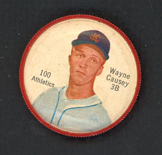 1962 Salada Baseball #100 Wayne Causey A's EX 551159
