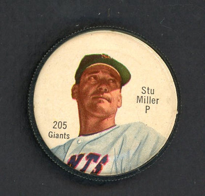 1962 Salada Baseball #205 Stu Miller Giants EX-MT 551161