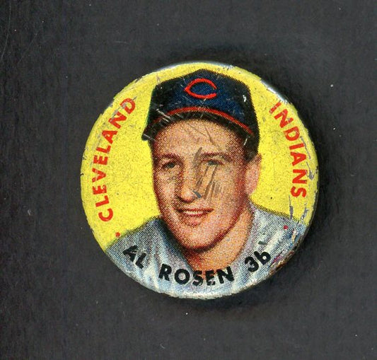 1956 Topps Baseball Pins Al Rosen Indians VG 551194