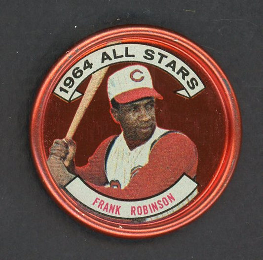 1964 Topps Baseball Coins #154 Frank Robinson A.S. Reds EX+ 551214