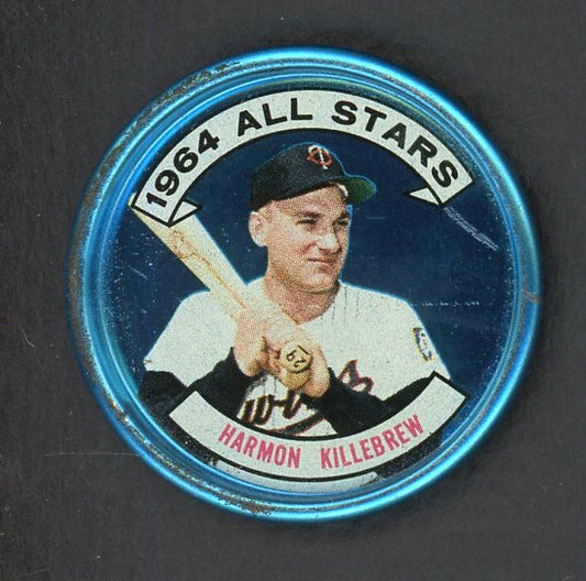 1964 Topps Baseball Coins #133 Harmon Killebrew A.S. Twins VG-EX 551215