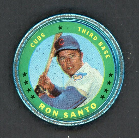 1971 Topps Baseball Coins #095 Ron Santo Cubs VG-EX 551225