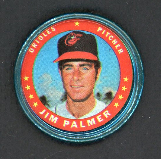 1971 Topps Baseball Coins #090 Jim Palmer Orioles VG-EX 551229