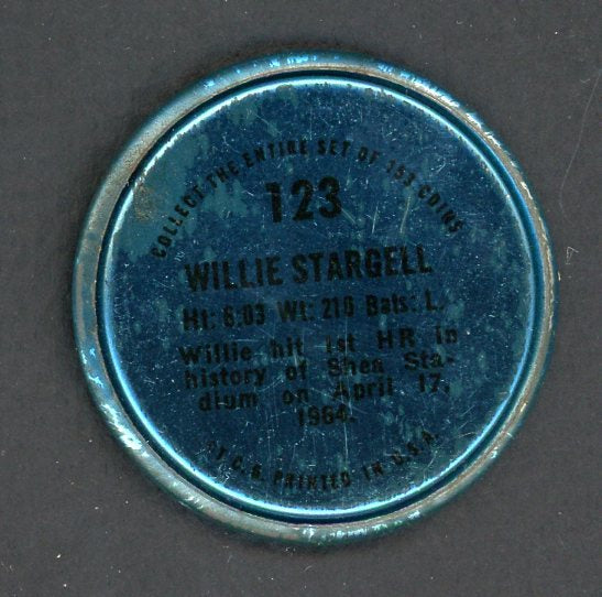 1971 Topps Baseball Coins #123 Willie Stargell Pirates VG 551230