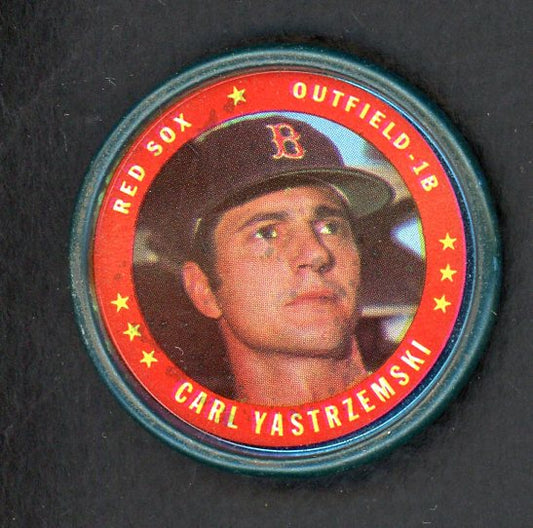 1971 Topps Baseball Coins #058 Carl Yastrzemski Red Sox VG 551231