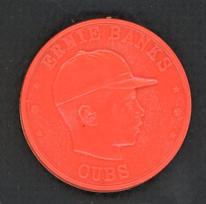 1960 Armour Coins Ernie Banks Cubs EX-MT 551237