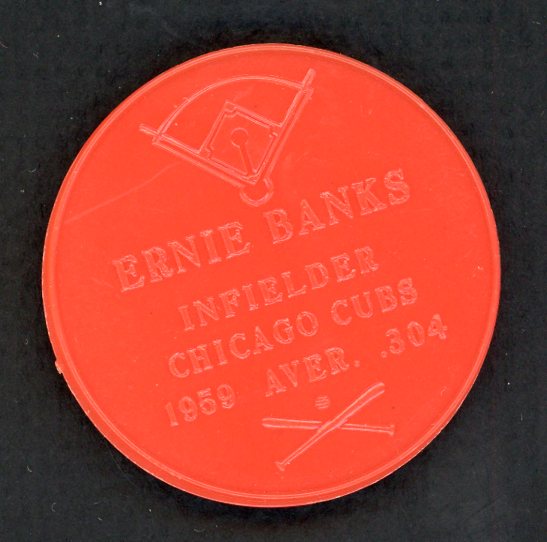 1960 Armour Coins Ernie Banks Cubs EX-MT 551237