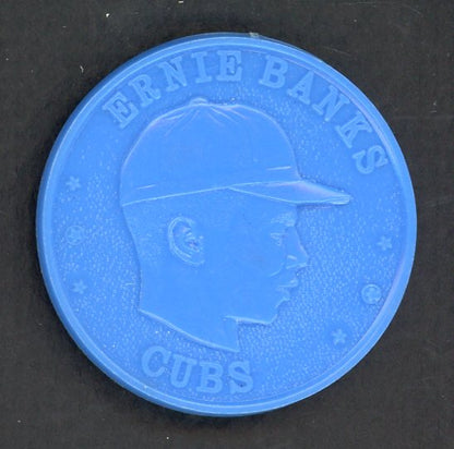1960 Armour Coins Ernie Banks Cubs EX-MT 551238
