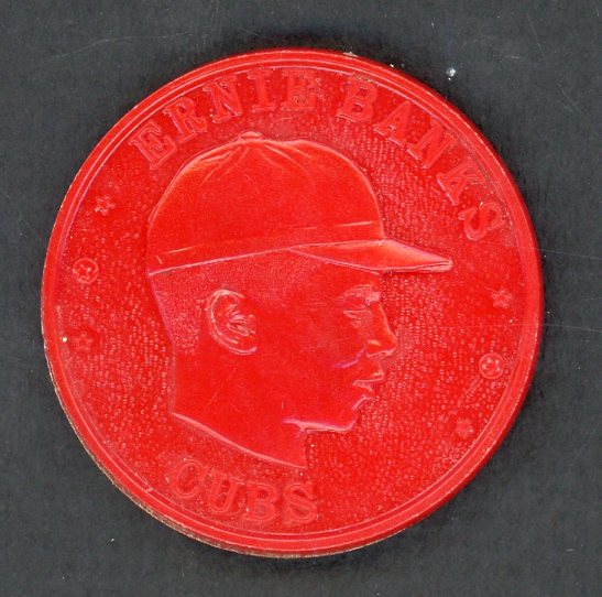 1960 Armour Coins Ernie Banks Cubs EX-MT 551240