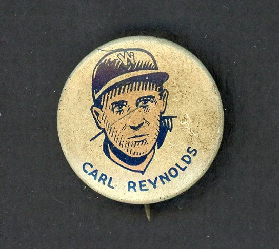 1933 PR4 Cracker Jack Pins Carl Reynolds Browns EX 551250