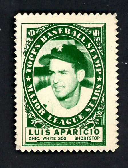 1961 Topps Baseball Stamps Luis Aparicio White Sox VG-EX 551276