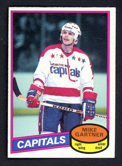 1980 O Pee Chee Hockey #195 Mike Gartner Capitals EX-MT 551291