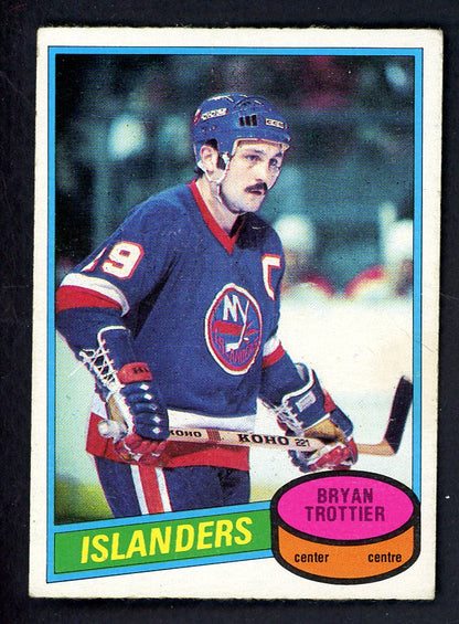 1980 O Pee Chee Hockey #040 Bryan Trottier Islanders EX 551292