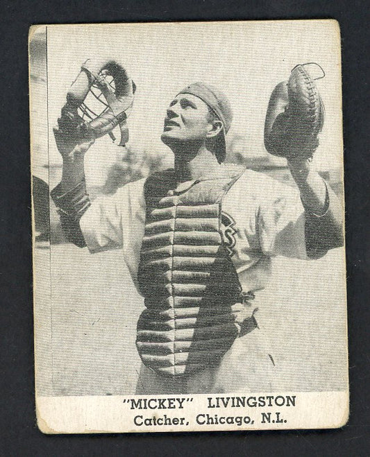 1947 Tip Top Mickey Livingston Cubs VG/VG-EX 551298