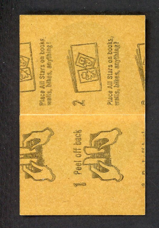 1963 Topps Peel Offs Warren Spahn Braves EX 551312