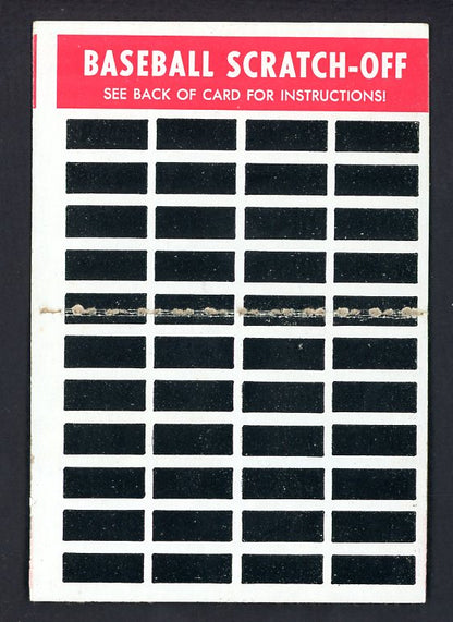 1970 Topps Baseball Scratch Offs Harmon Killebrew Twins EX+/EX-MT 551322