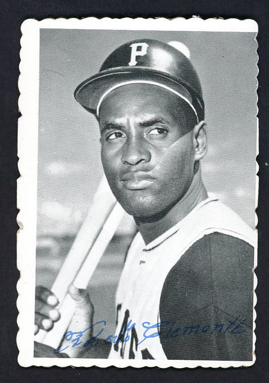1969 Topps Baseball Deckle Edge #027 Roberto Clemente Pirates VG-EX 551345