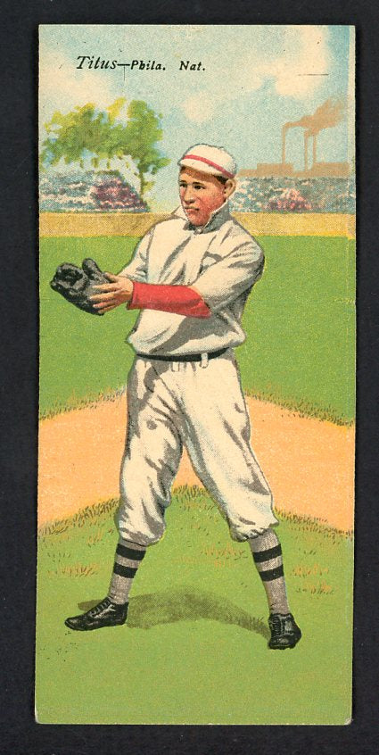 1911 T201 Mecca Double Folder Red Dooin John Titus EX 551350