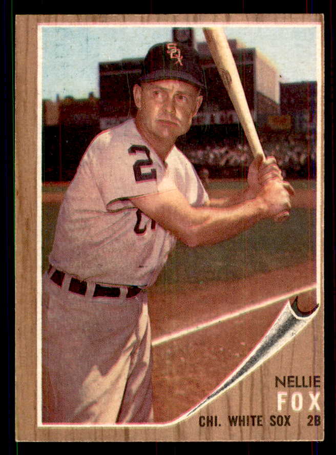 1962 Topps Baseball #073 Nellie Fox White Sox EX 551414