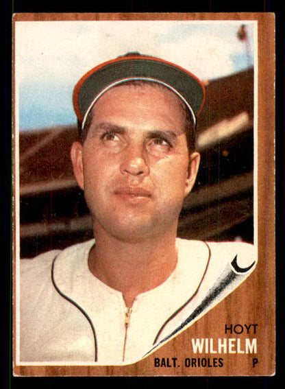 1962 Topps Baseball #545 Hoyt Wilhelm Orioles VG-EX 551425