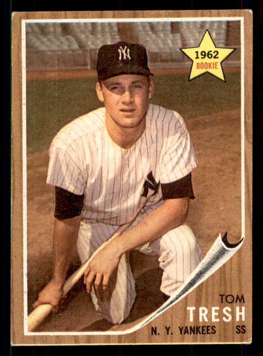 1962 Topps Baseball #031 Tom Tresh Yankees EX+/EX-MT 551426