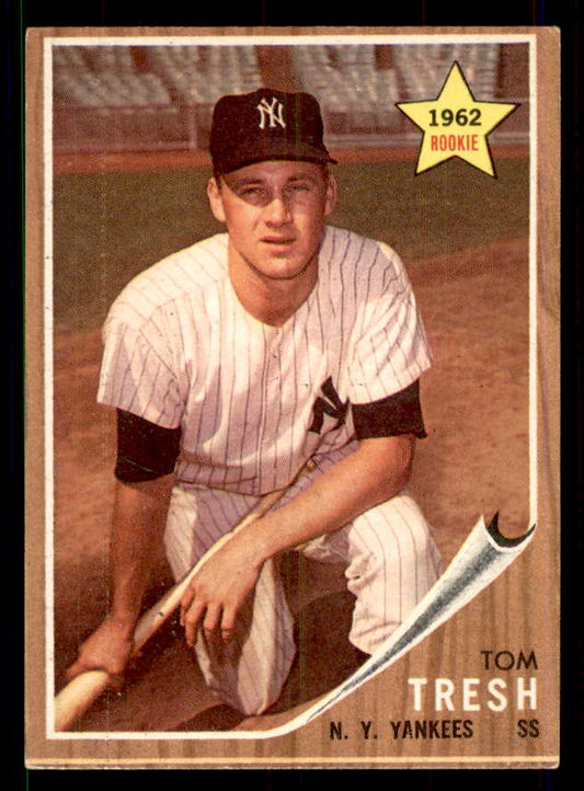 1962 Topps Baseball #031 Tom Tresh Yankees EX-MT 551427