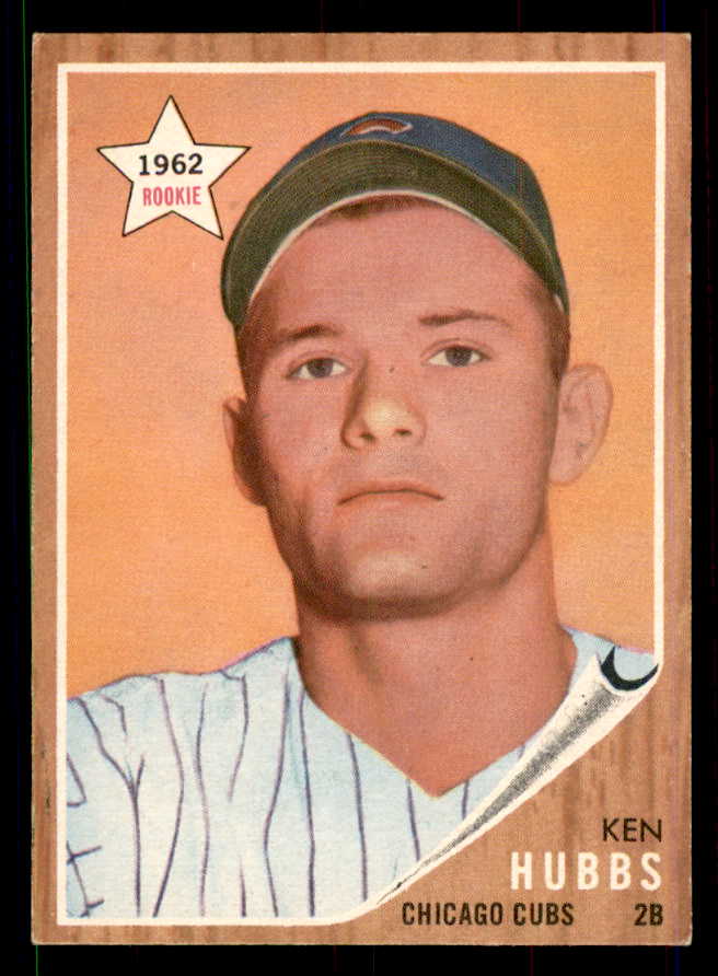 1962 Topps Baseball #461 Ken Hubbs Cubs EX-MT 551433