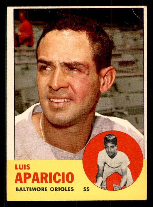 1963 Topps Baseball #205 Luis Aparicio Orioles VG 551442