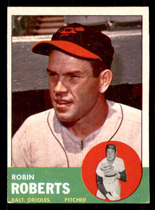 1963 Topps Baseball #125 Robin Roberts Orioles EX 551460