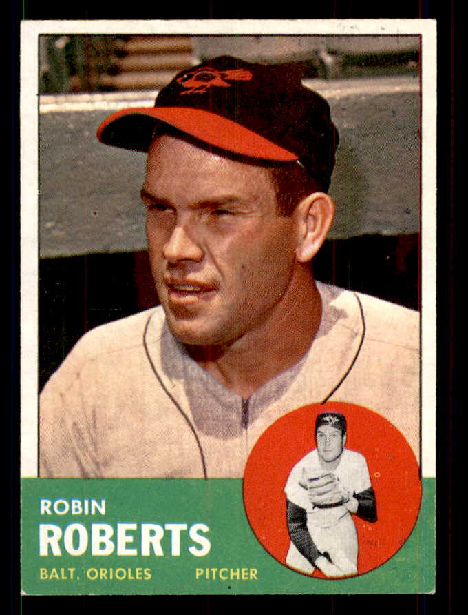 1963 Topps Baseball #125 Robin Roberts Orioles EX-MT 551461