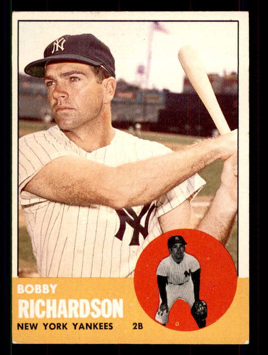 1963 Topps Baseball #420 Bobby Richardson Yankees EX 551463