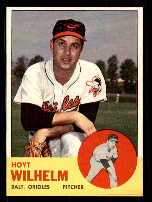 1963 Topps Baseball #108 Hoyt Wilhelm Orioles NR-MT 551469