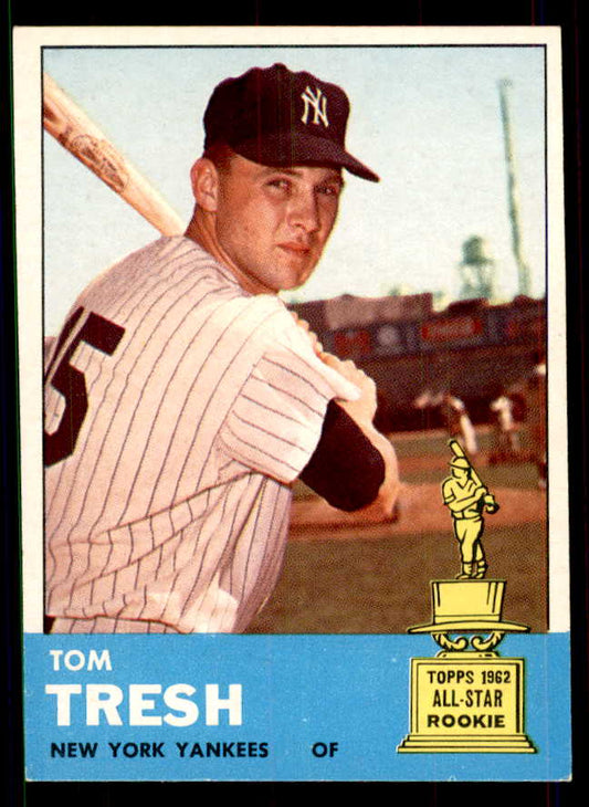 1963 Topps Baseball #470 Tom Tresh Yankees EX-MT 551471