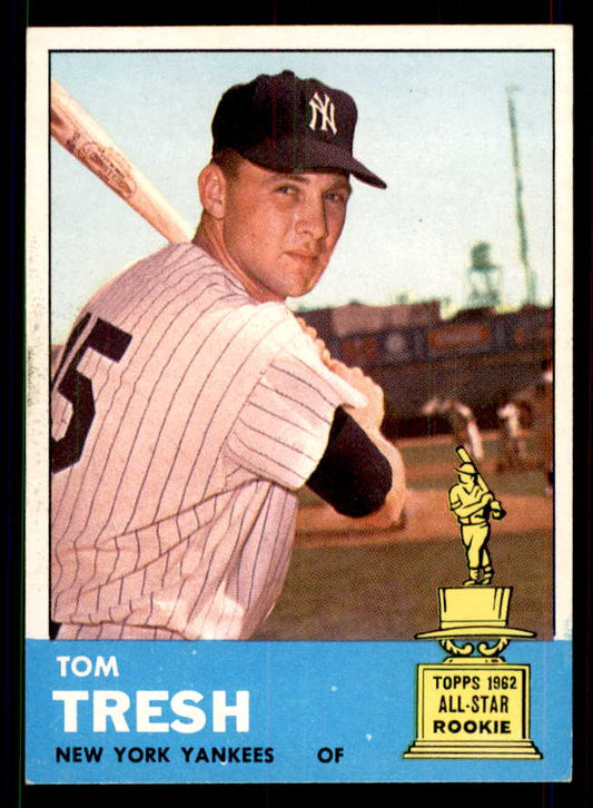 1963 Topps Baseball #470 Tom Tresh Yankees EX-MT 551472