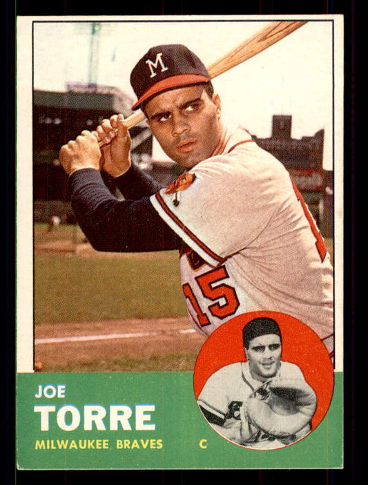 1963 Topps Baseball #347 Joe Torre Braves EX 551473