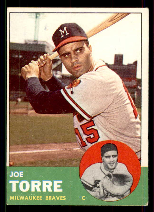 1963 Topps Baseball #347 Joe Torre Braves EX 551474