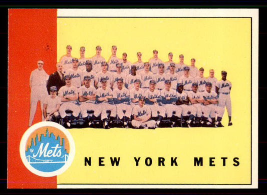 1963 Topps Baseball #473 New York Mets Team NR-MT 551478