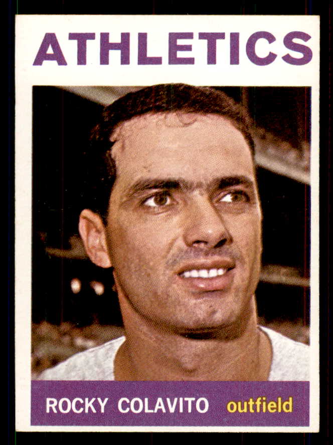 1964 Topps Baseball #320 Rocky Colavito A's EX-MT 551499