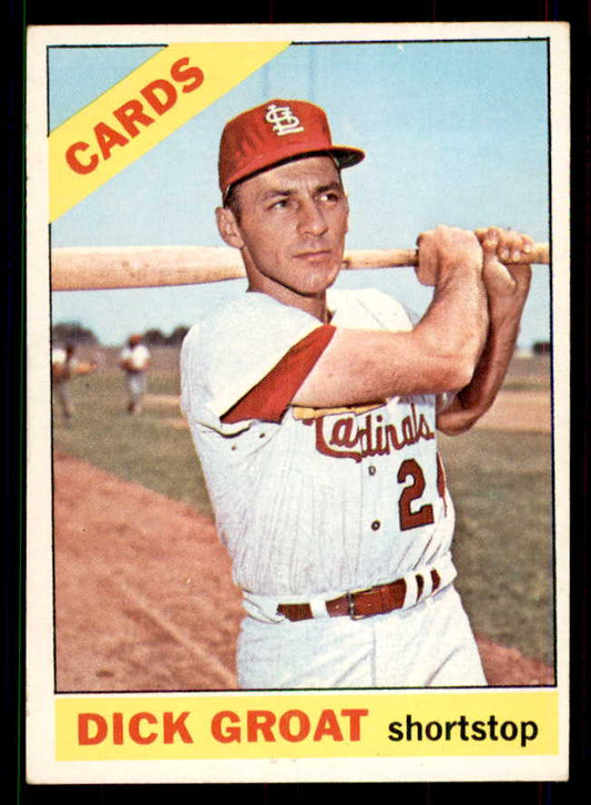 1966 Topps Baseball #103 Dick Groat Cardinals EX-MT No Trade 551507
