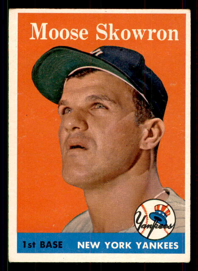 1958 Topps Baseball #240 Bill Skowron Yankees EX 551512