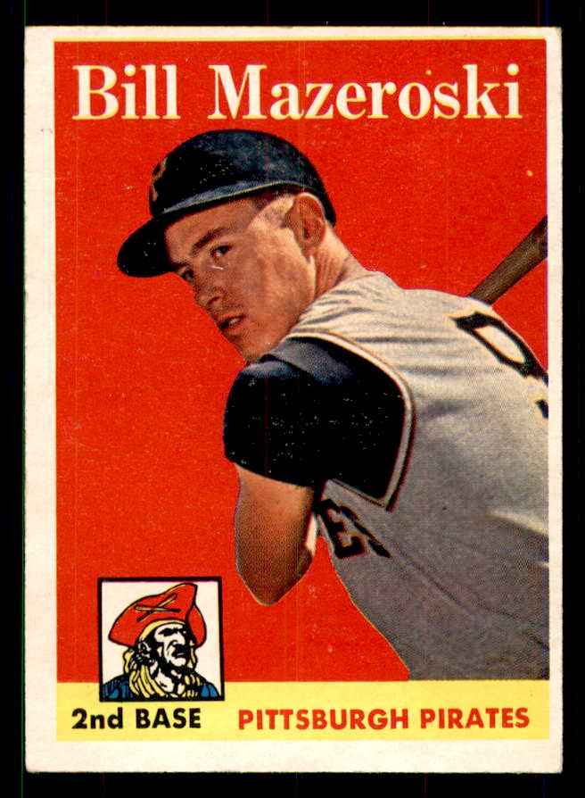 1958 Topps Baseball #238 Bill Mazeroski Pirates EX-MT 551544